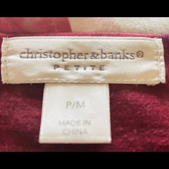 Stunning Blouse by Christopher & Banks P/M - Picture 5 of 6